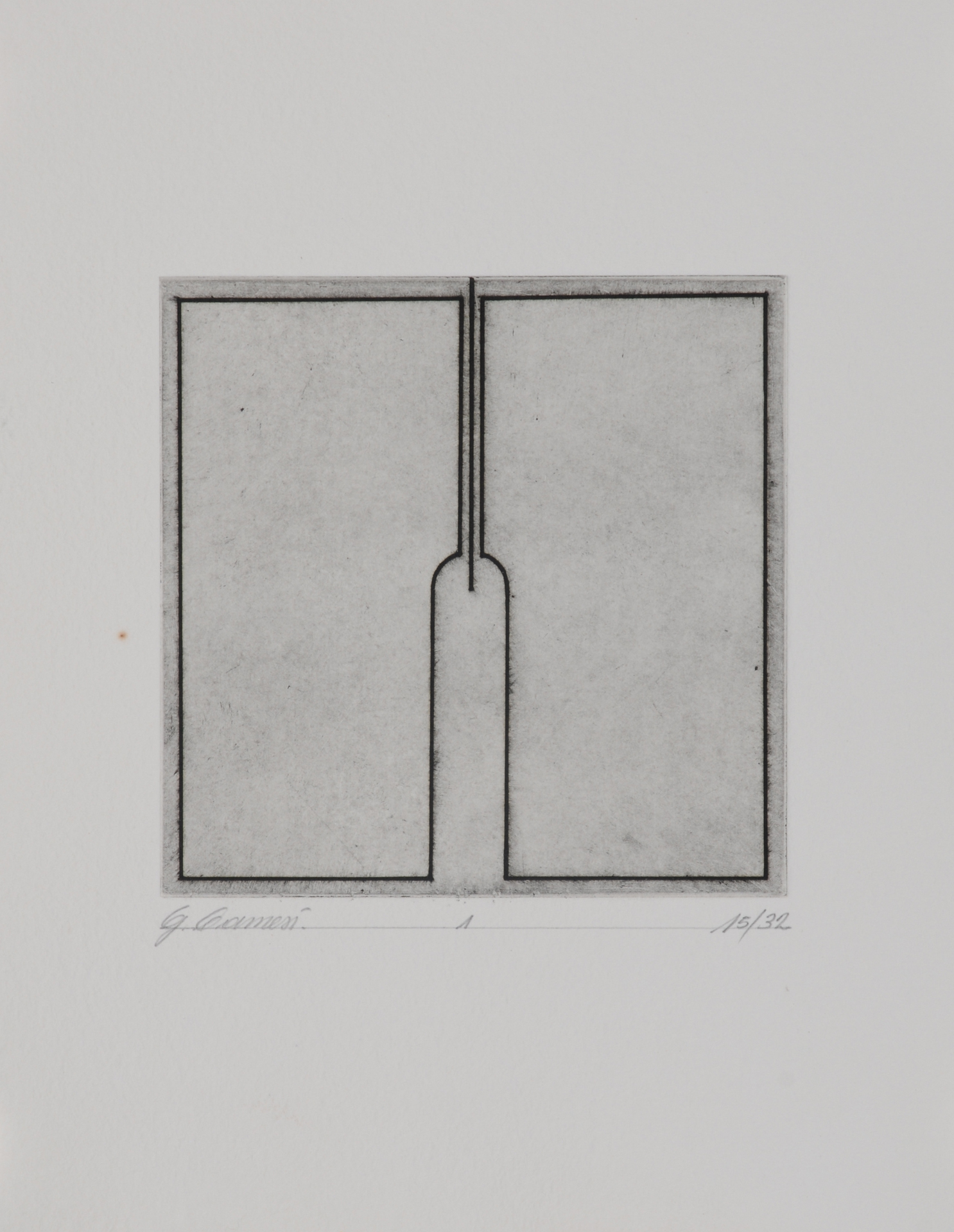 Gianfredo Camesi, Folder. Dimension unique