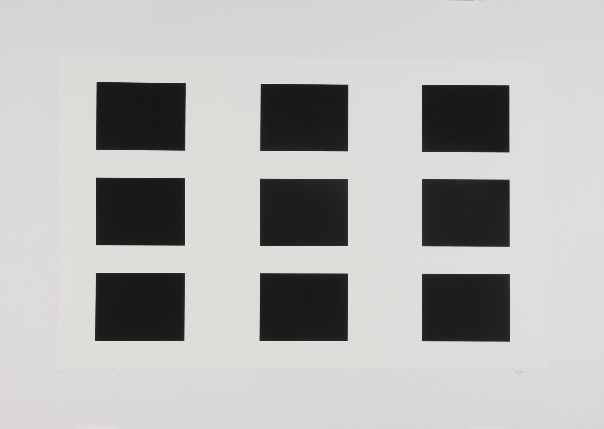 Yaacov Agam, Portfolio. Hommage à g.b.