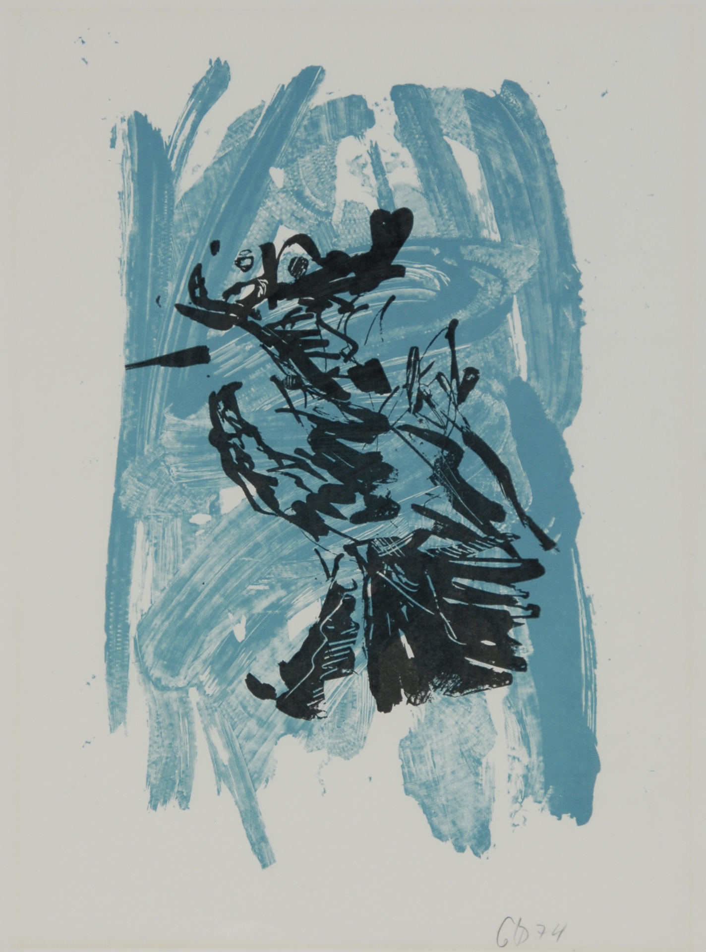 Georg Baselitz, Untitled, from "Adler"