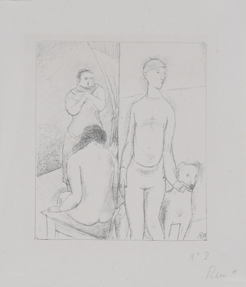 5 sheets: R. Auberjonois; F. Gehr; Z. Kemeny; H. Schweizer; C. Stocker