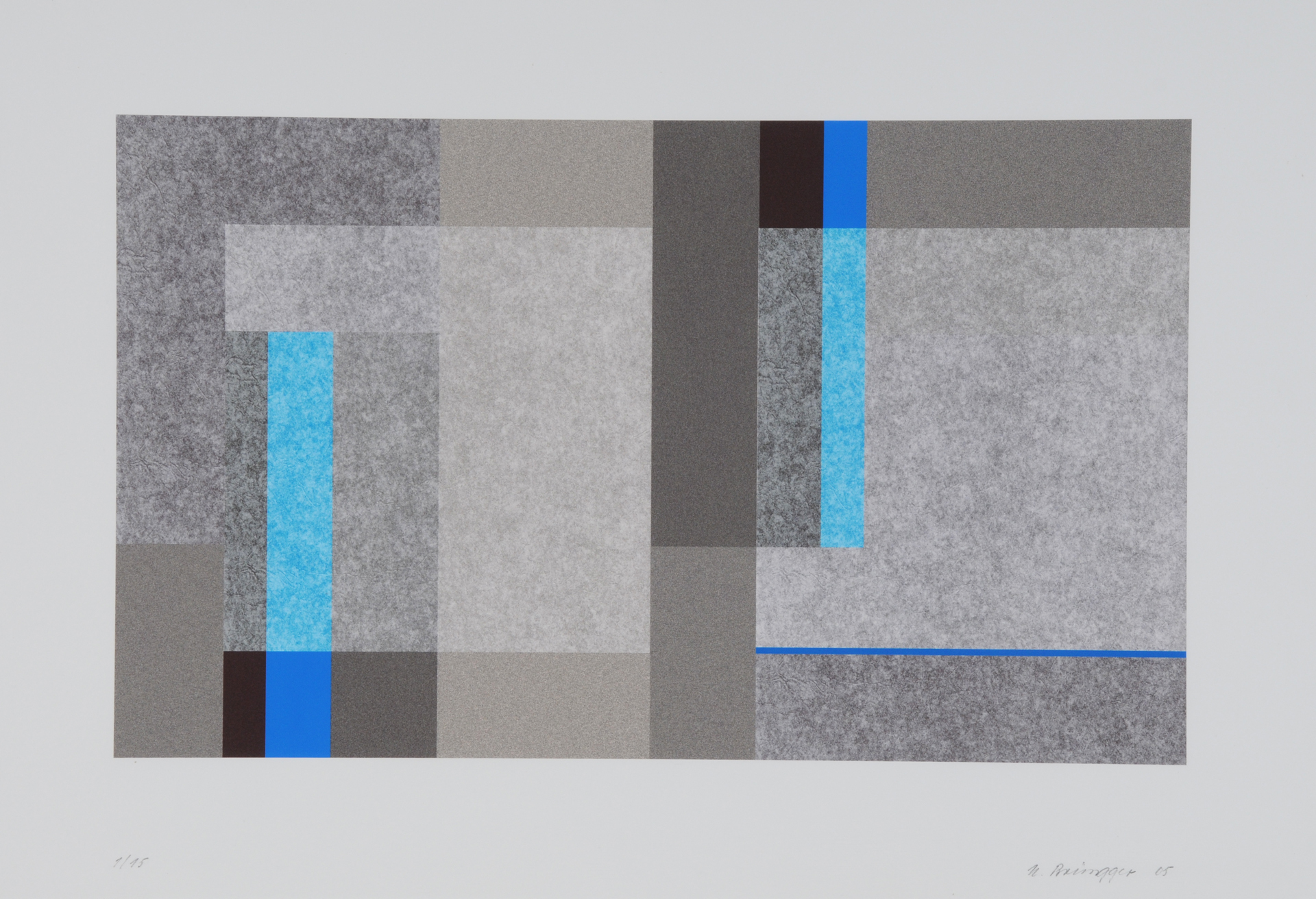 Ursula Brüngger, 3 Blätter: Ohne Titel