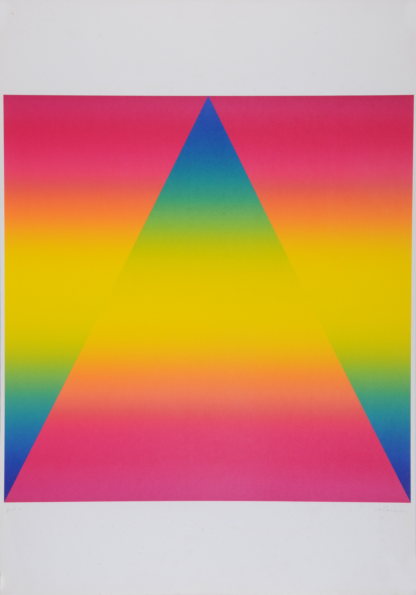 Getulio Alviani, 3 sheets: Composizione