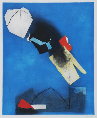 3 Blätter: Sarajevo; Ohne Titel, 1983; Ohne Titel