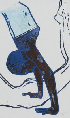 6 Blätter: Artemis, 1994; Dancers, 1994; Acrobat, 1994; Vietnamese, 1994; Frieze, 1994; Sky Goddess