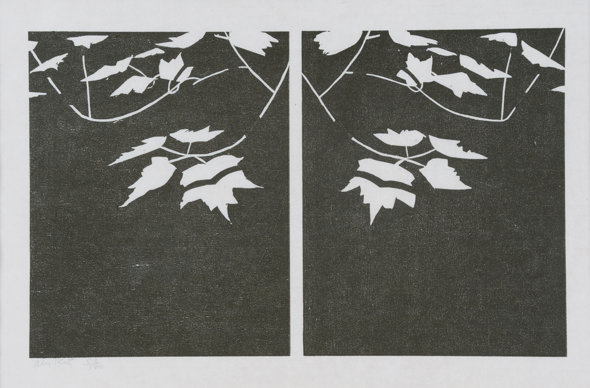 Alex Katz, Black Pond