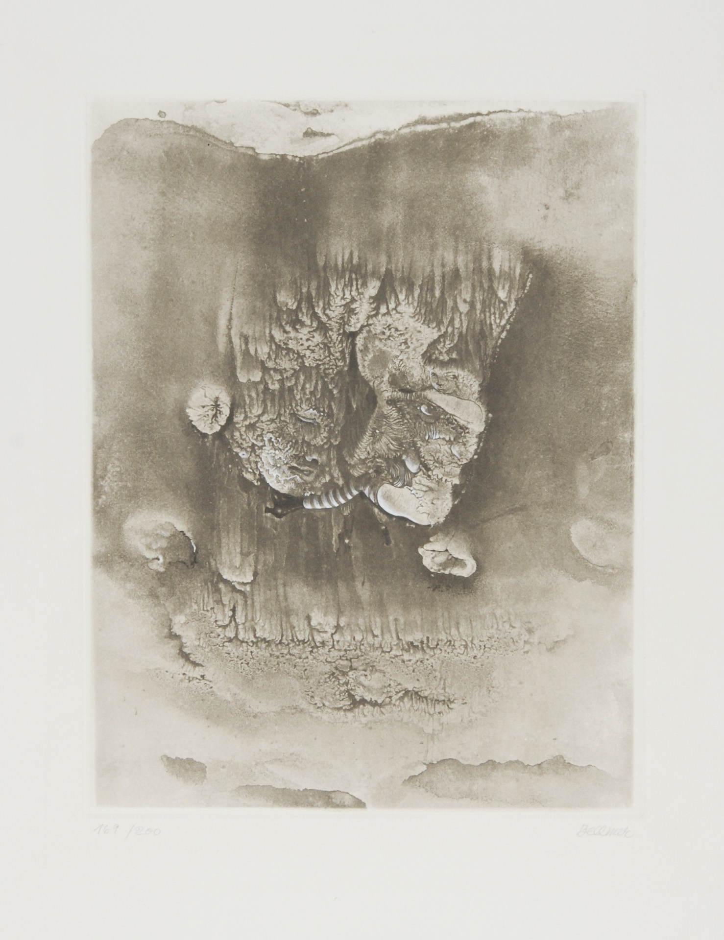 Hans Bellmer, 2 sheets: Sans titre; La pauvre Ann (L'ange déchu)