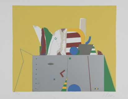 3 Blätter: Aurora - hommage à Runge, 1964; Bien assise, 1969; Arzt mit Patientin