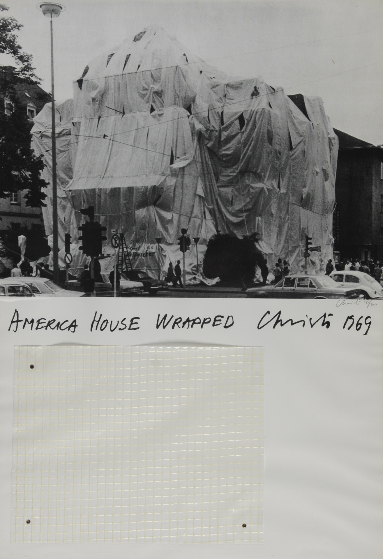 Christo, America House Wrapped, Heidelberg