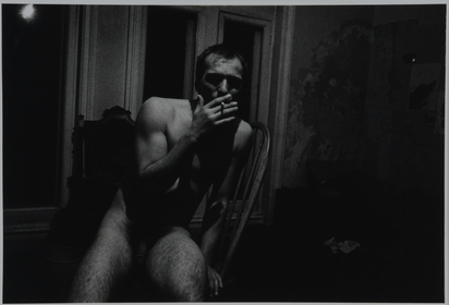 Man Nude, Smoking, London '95
