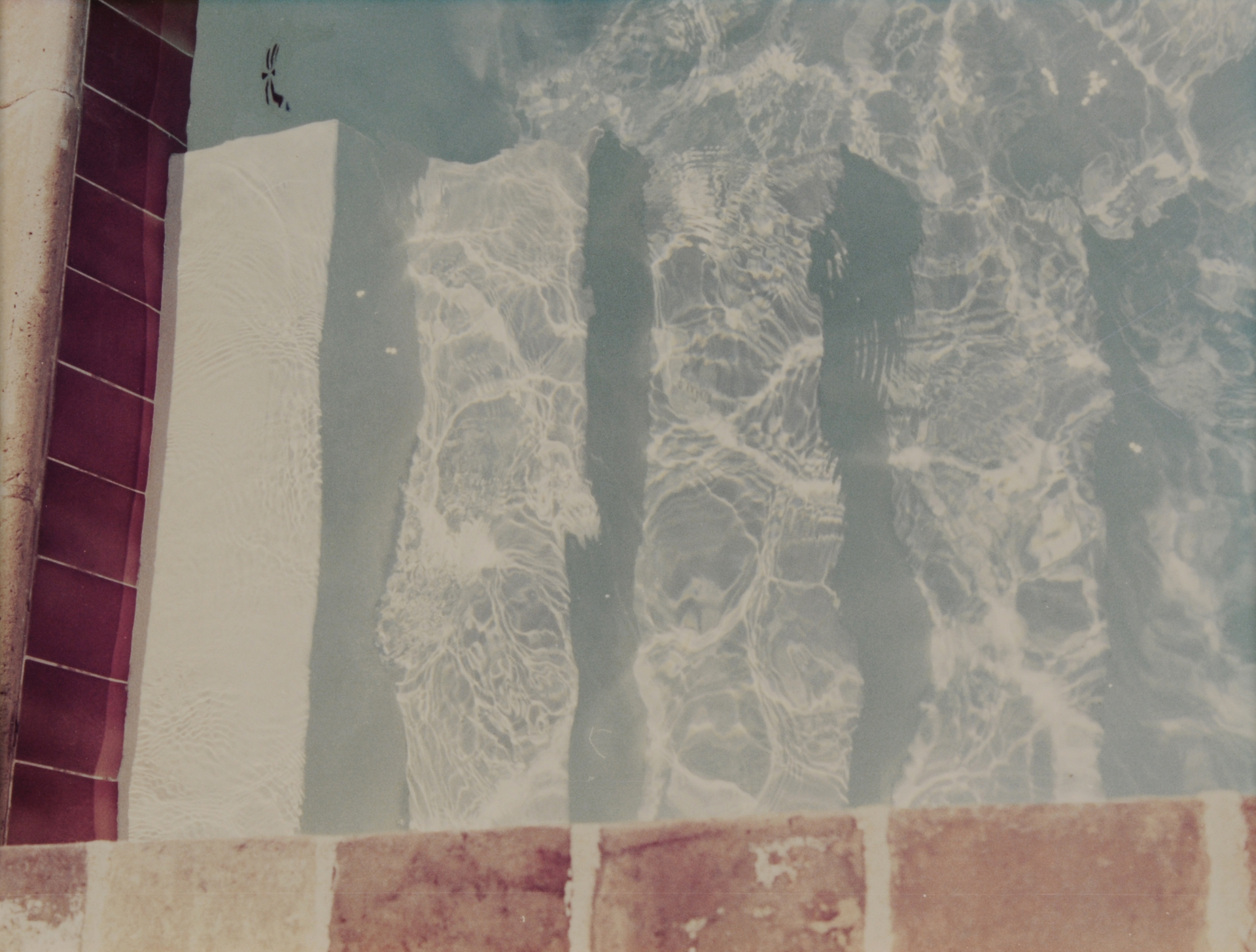 David Hockney, Steps into Water, aus "20 Photographic Pictures"