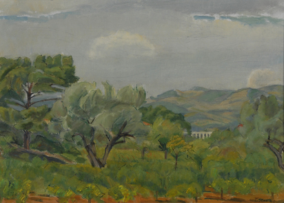 Landschaft in der Provence