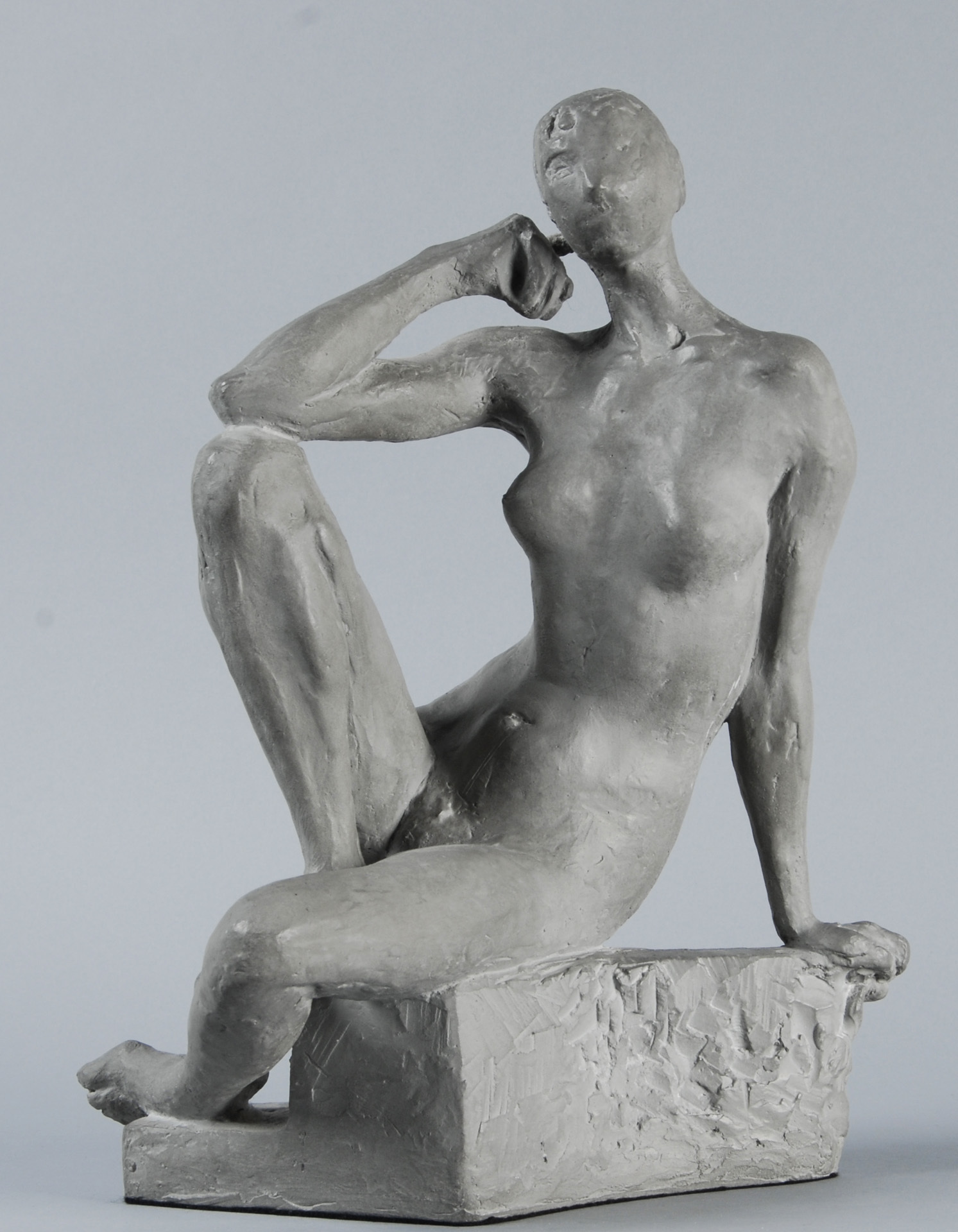 Otto Charles Bänninger, Sitzender weiblicher Akt