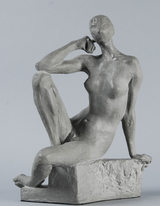 Sitzender weiblicher Akt