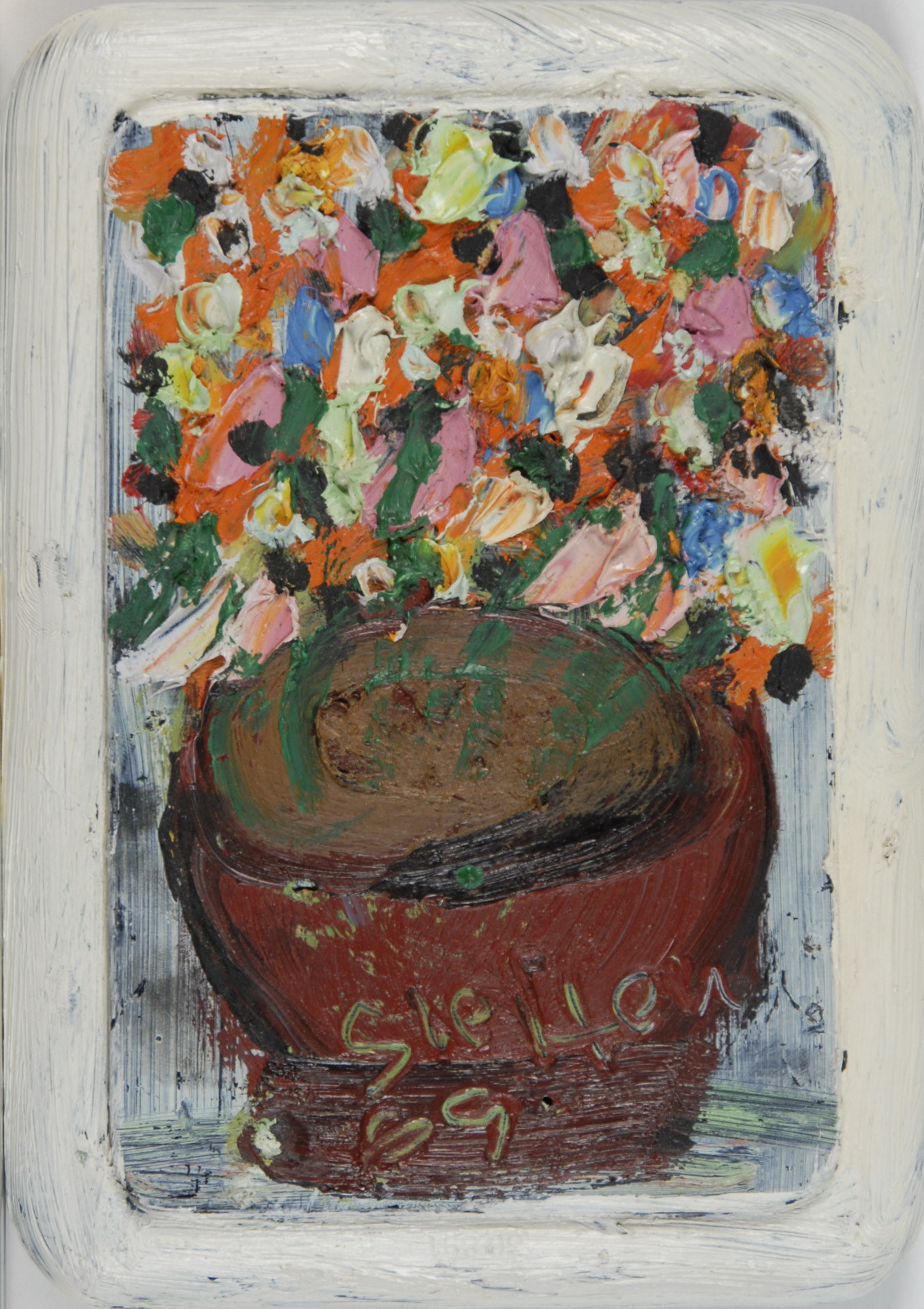 Walter Arnold Steffen, 7 paintings: Blumenstillleben