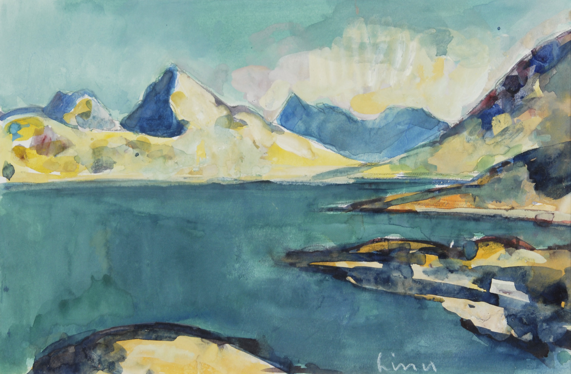 Carl Liner, Seelandschaft