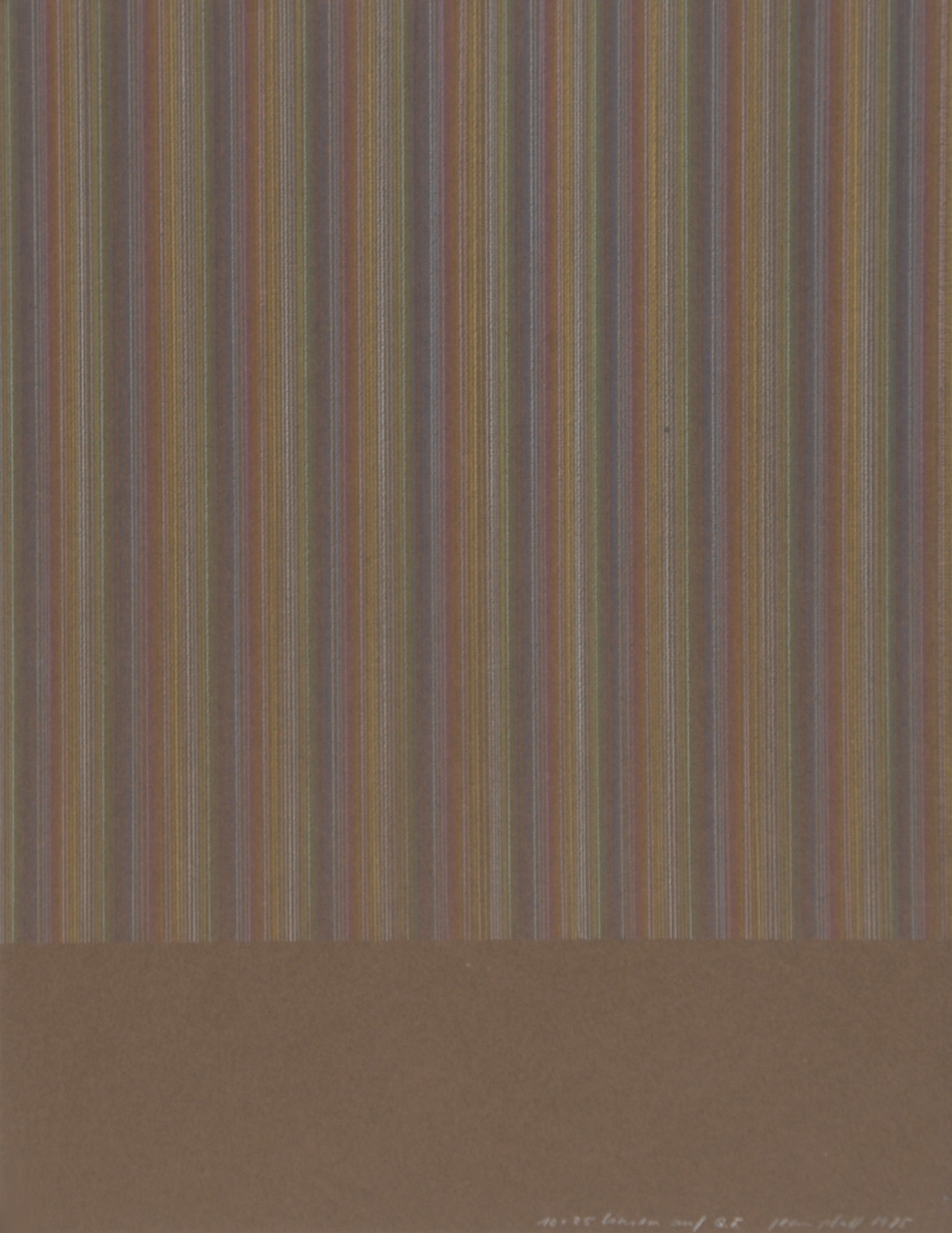 Jean Pfaff, 10 x 25 lines on Q.F.