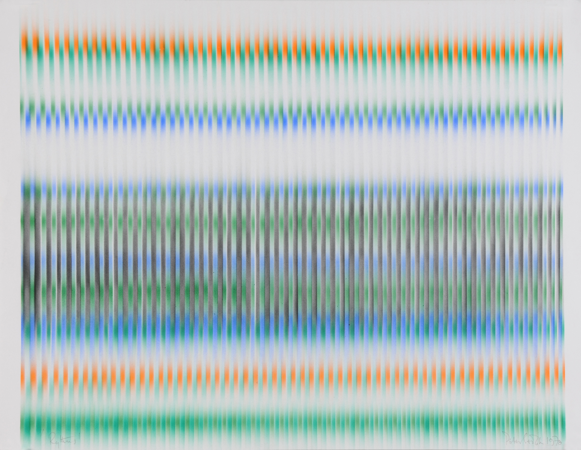 Peter Sedgley, Rythmus