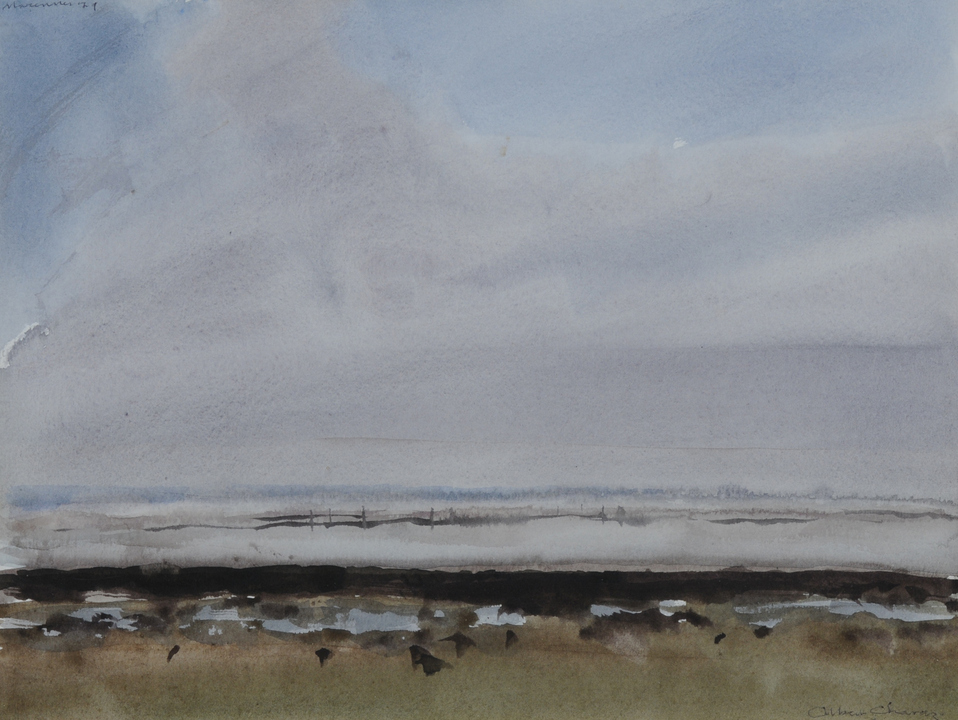 Albert Chavaz, Landschaft