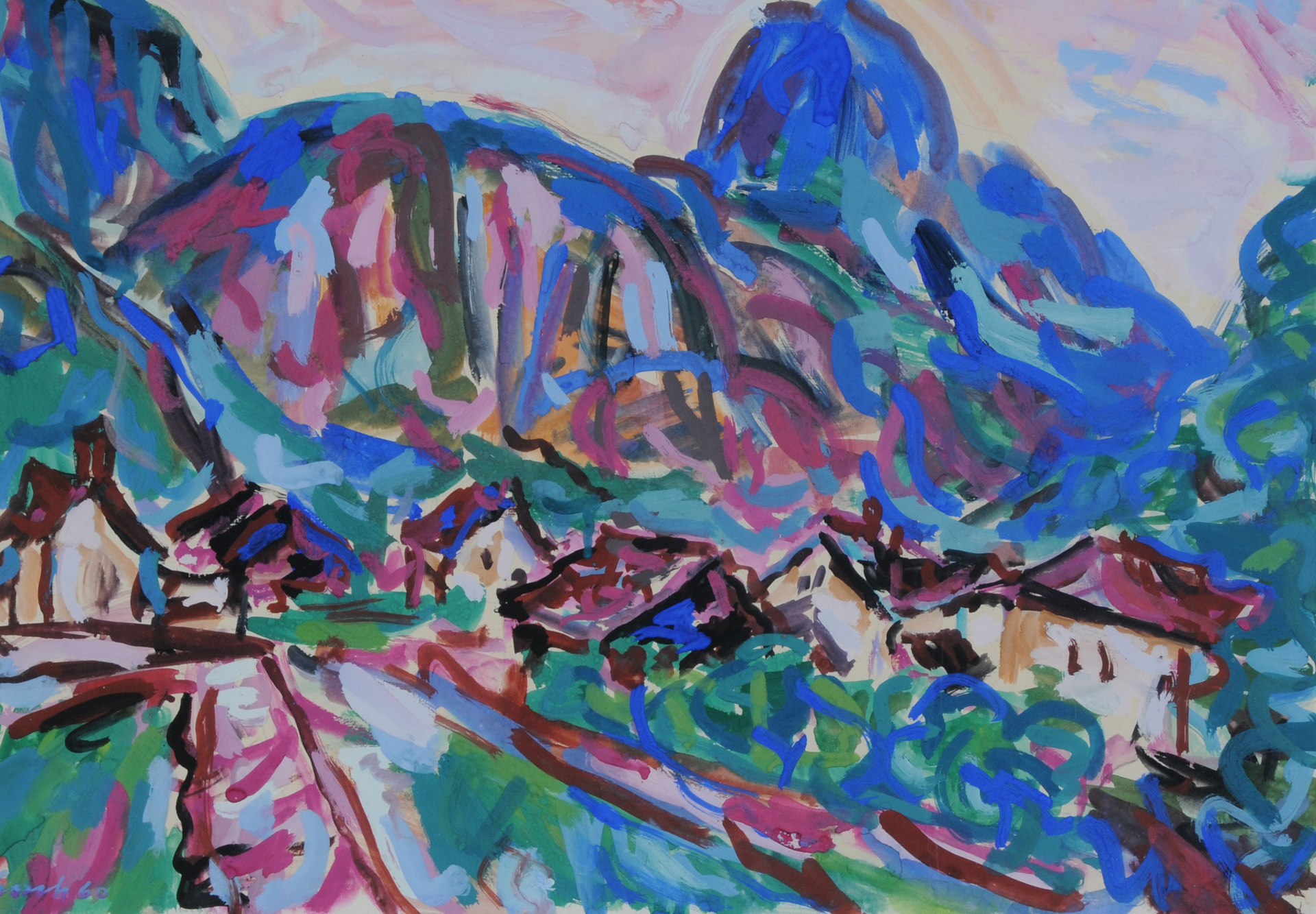 Karl Hosch, Lavorgo