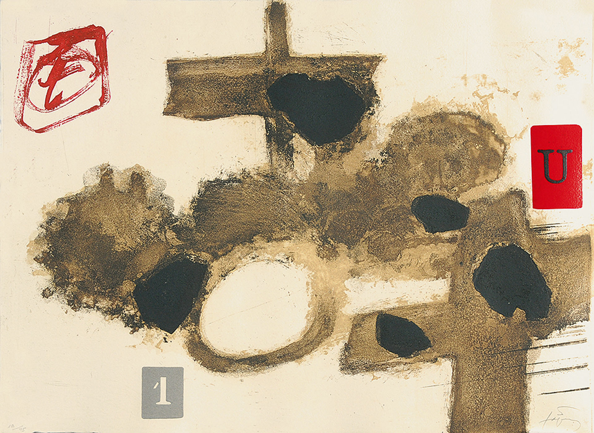 Antoni Tàpies, Cremades