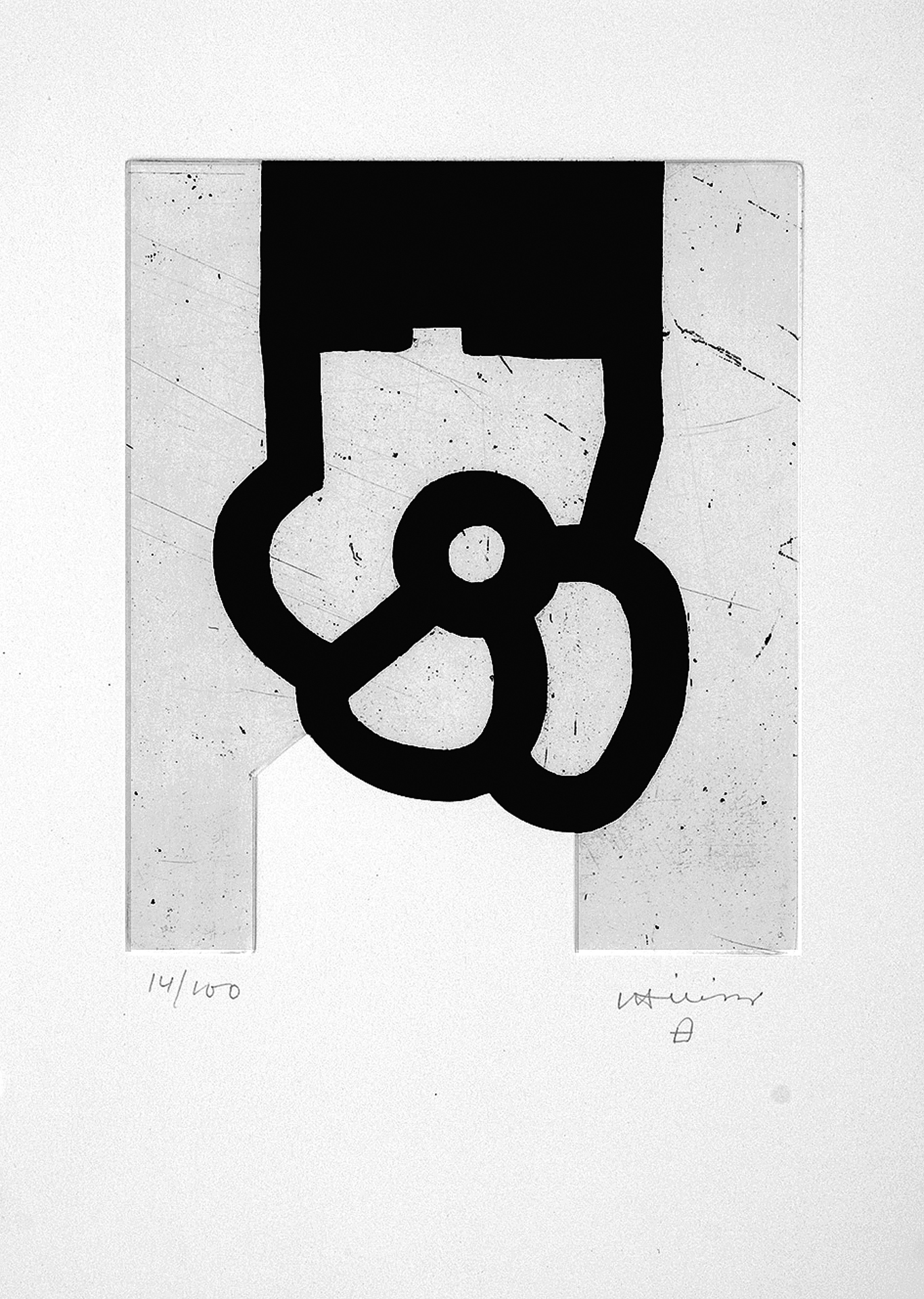 Eduardo Chillida, Sin título, from "L'écriture ou la vie" (English Version)