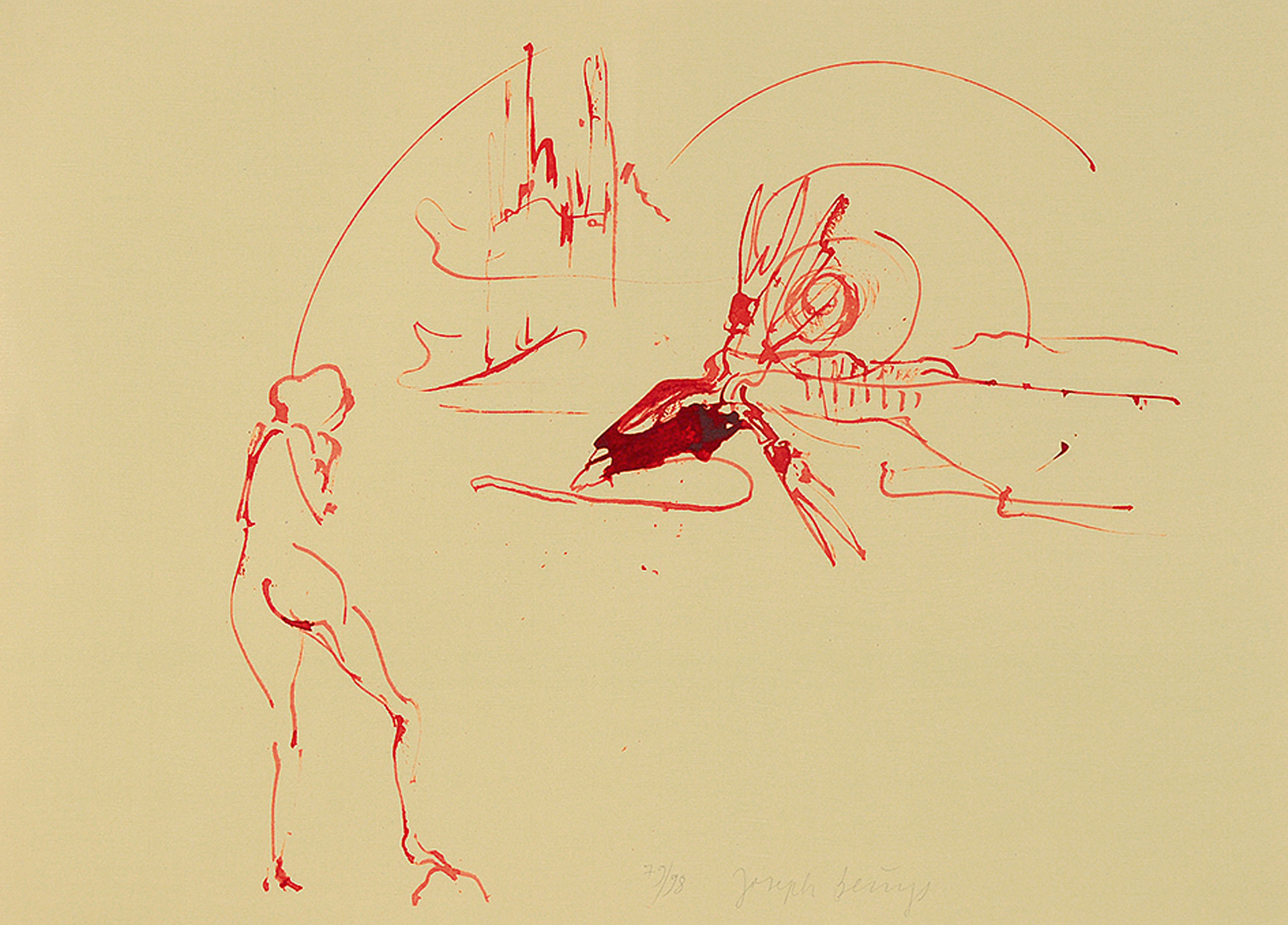 Joseph Beuys, Untitled, from "Spur I"