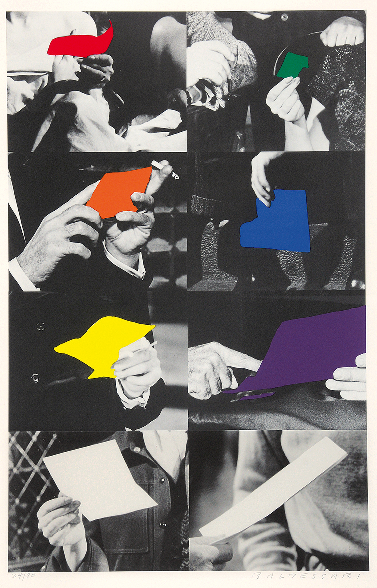 John Baldessari, Two Unfinished Letters