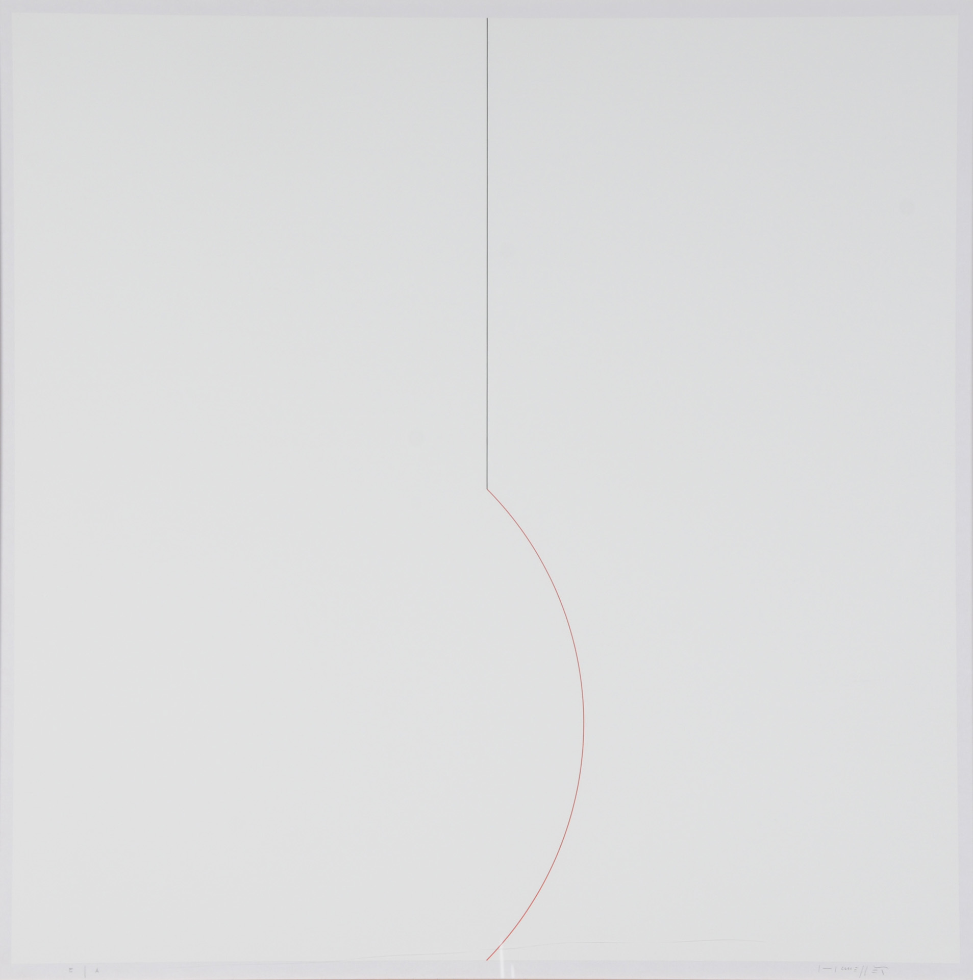 Gottfried Honegger, 2 sheets: Untitled