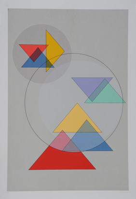 7 sheets: Abstract Composition