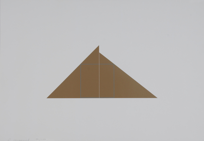 Square Within Two Triangels