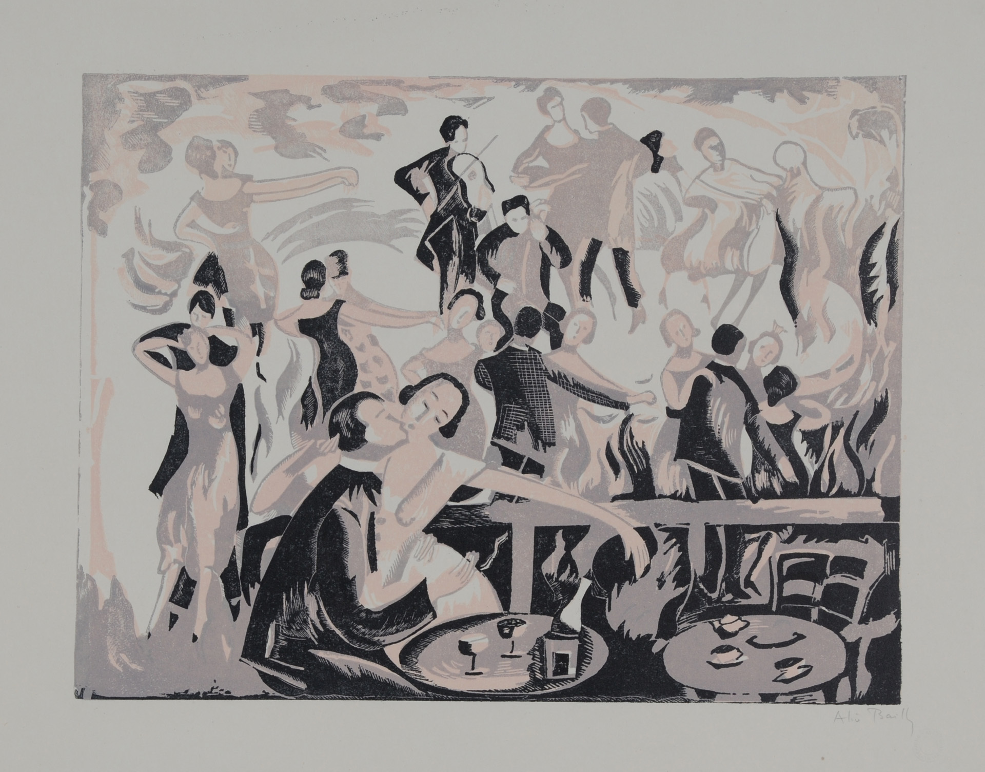 Alice Bailly, Dancing