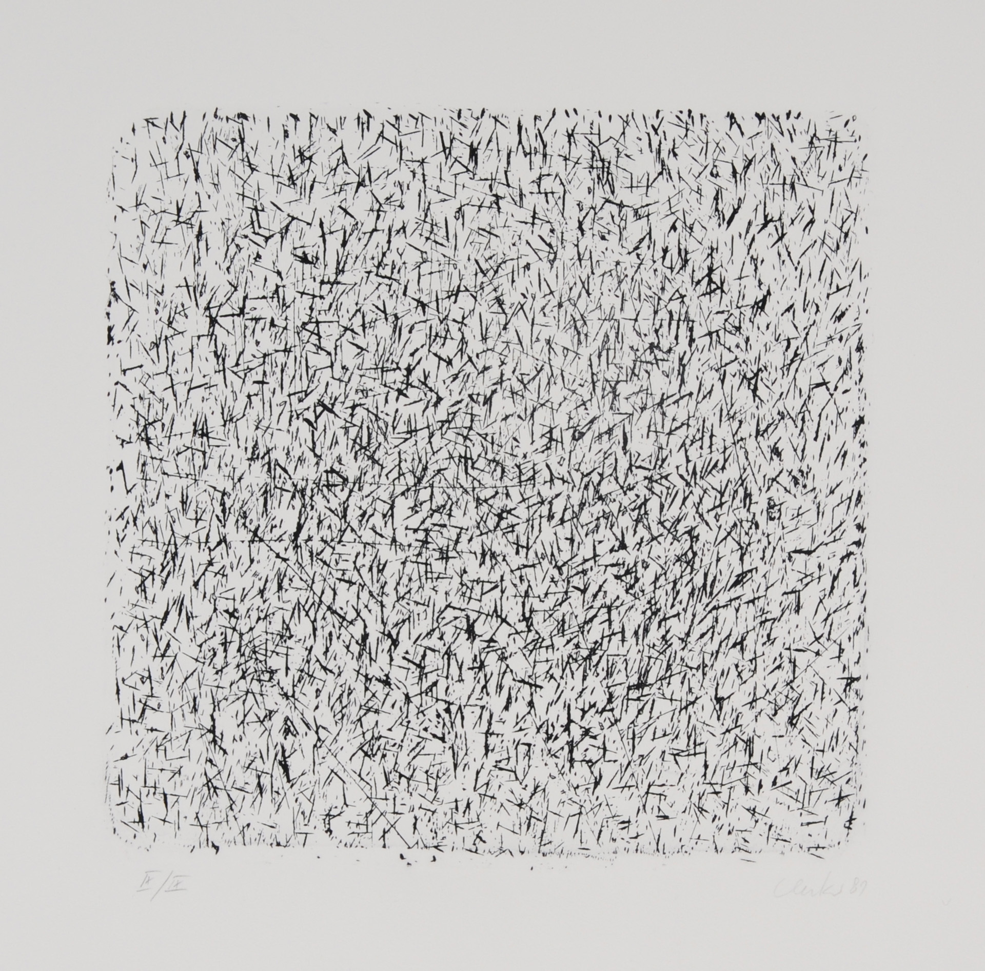 Günther Uecker, Poesie der Destruktion II