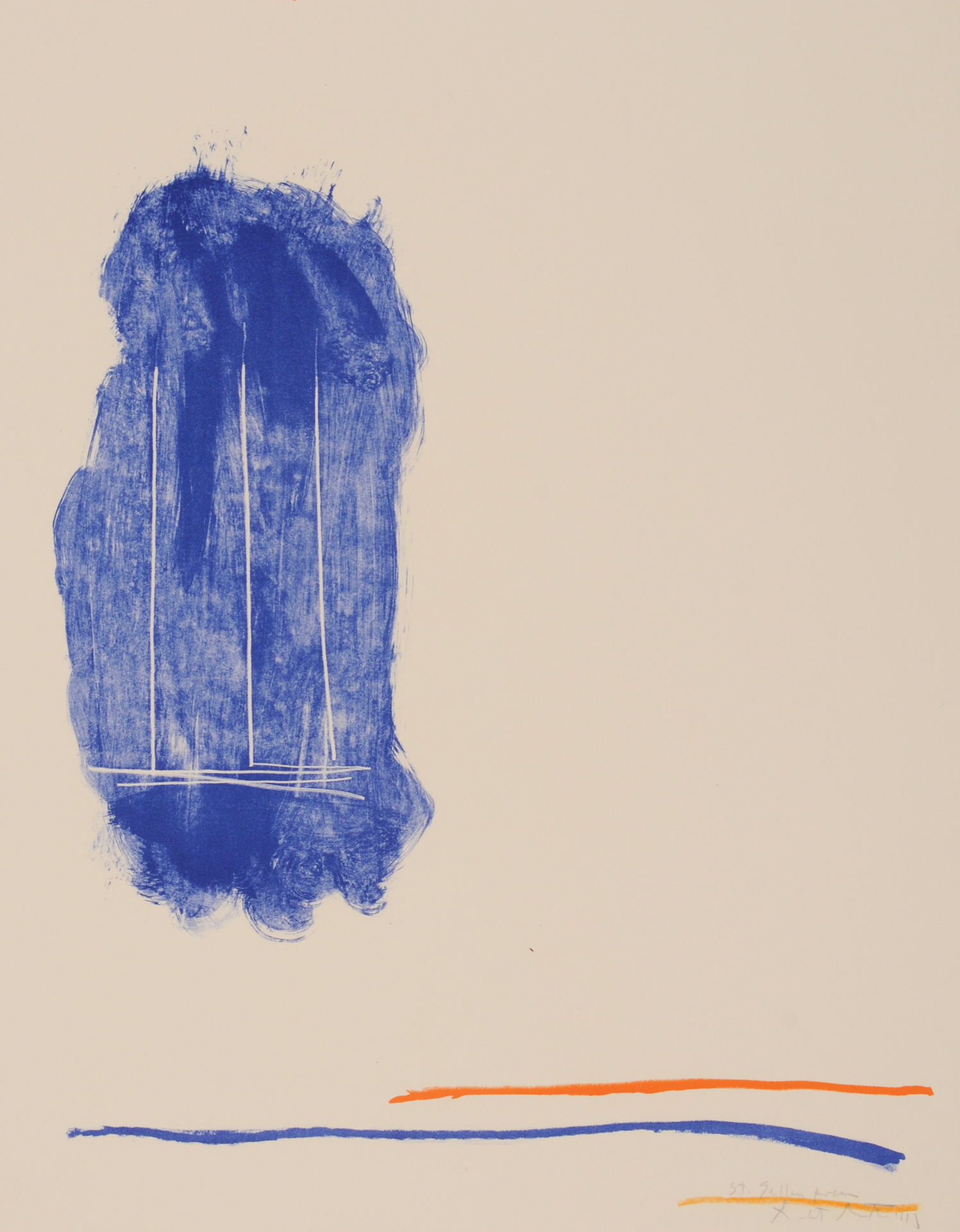 Robert Motherwell, Lines for St. Gallen