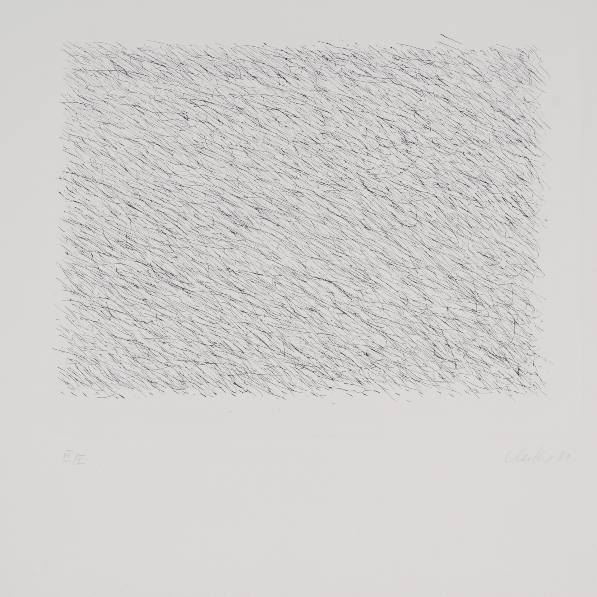 Günther Uecker, Poesie der Destruktion I