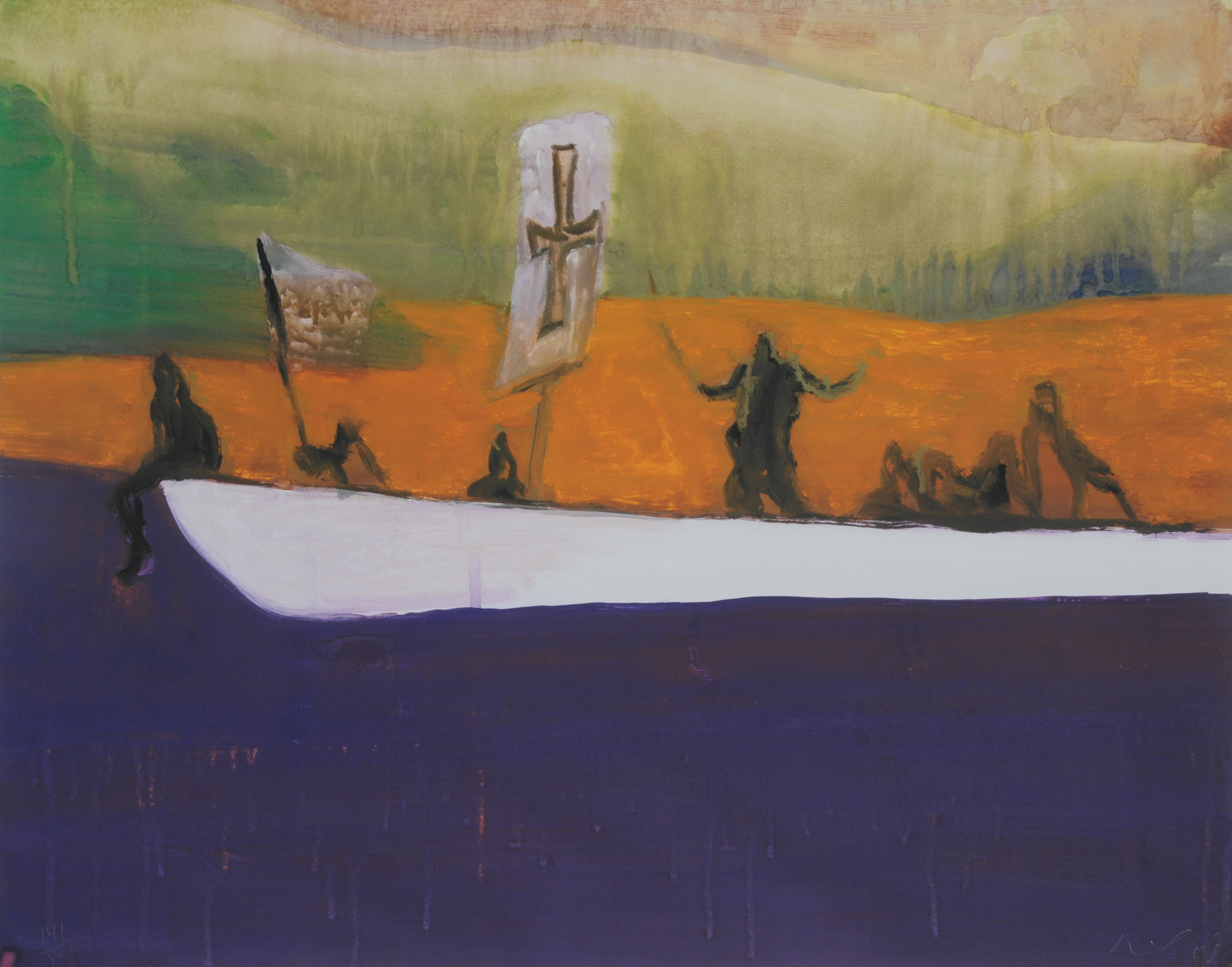 Peter Doig, Canoë
