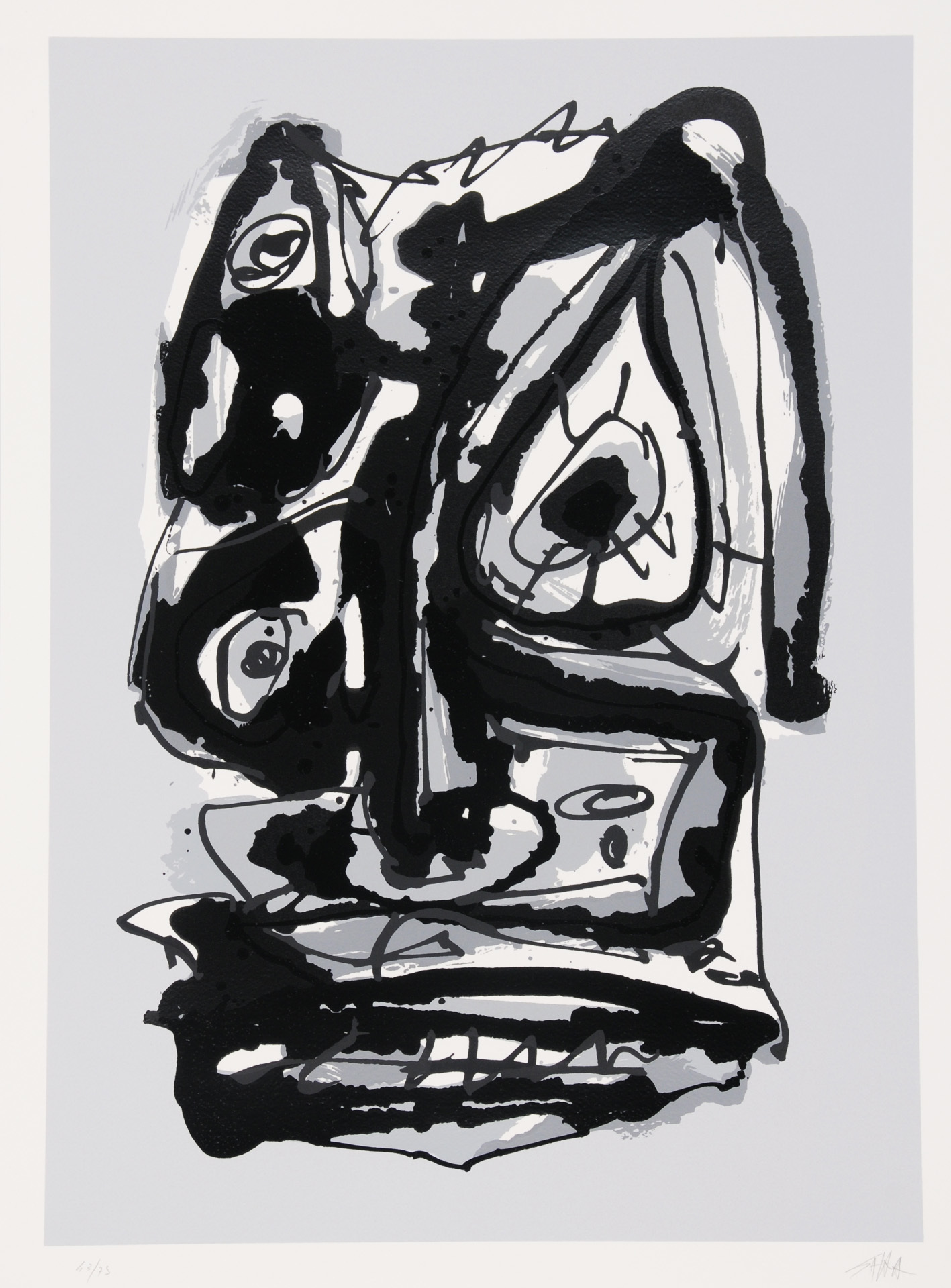 Antonio Saura, Portfolio. Emblemas