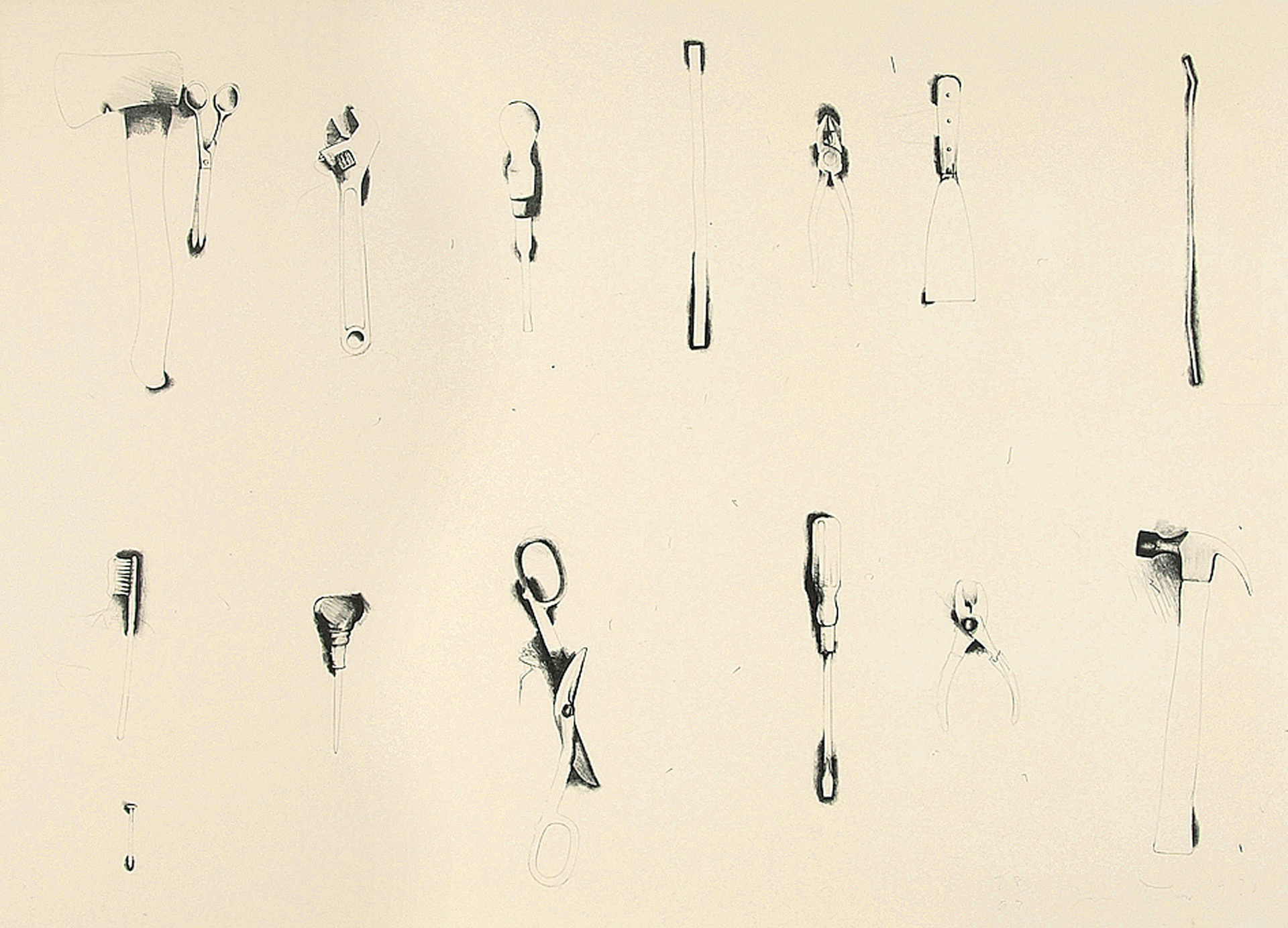 Jim Dine, Tools