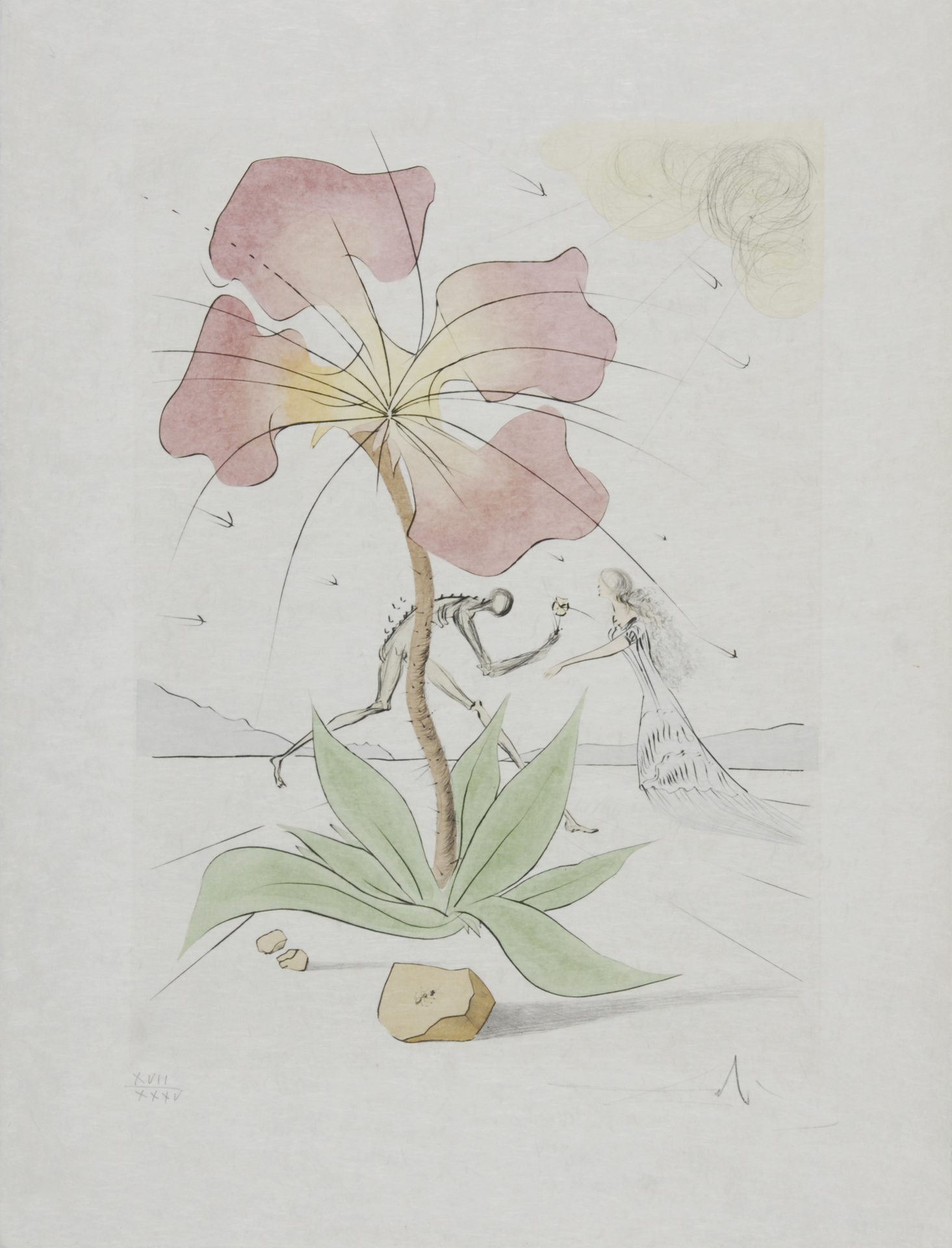 Salvador Dalí, Reuben, from "The Twelve Tribes of Israel"