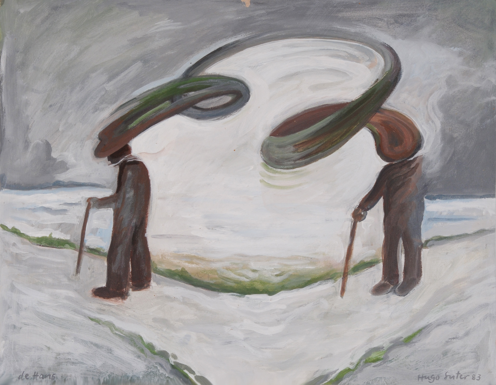 Hugo Suter, De Hans