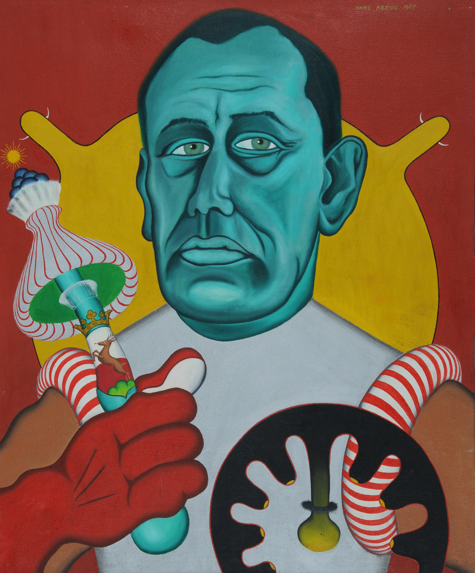Hans Krenn, Männerporträt