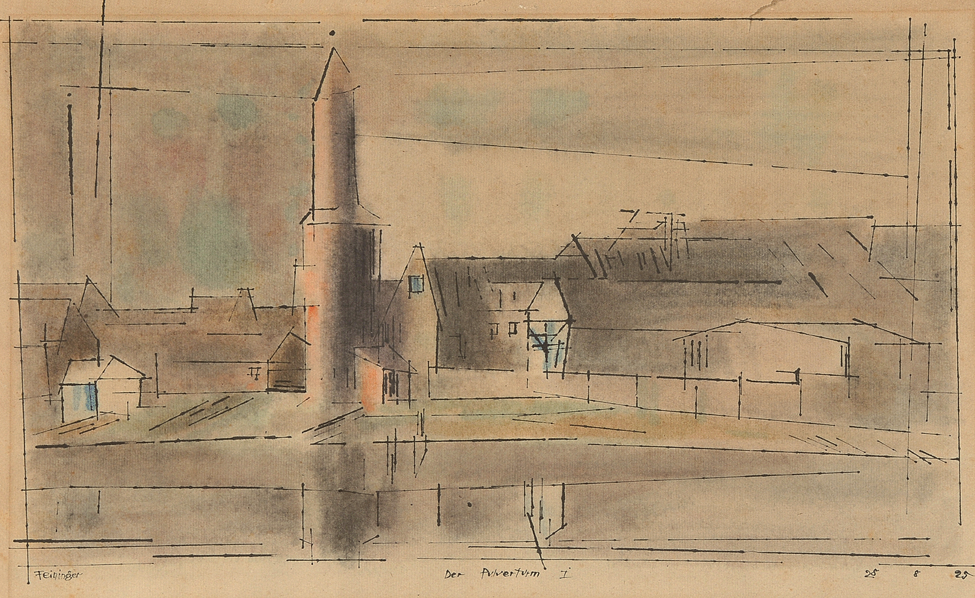 Lyonel Feininger, Der Pulvertrum I
