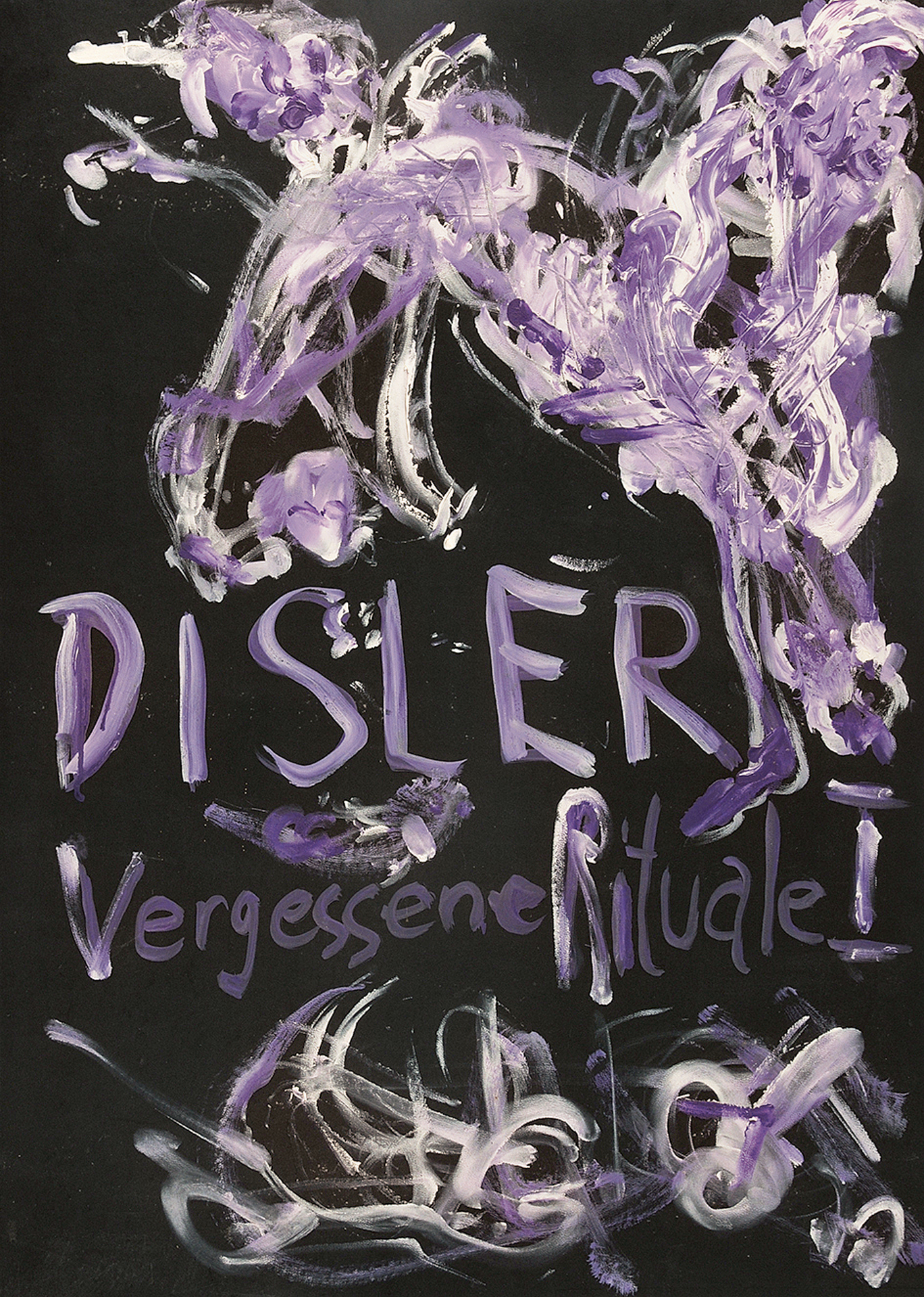 Martin Disler, 2 Portfolios: Vergessene Rituale, Teil I und II