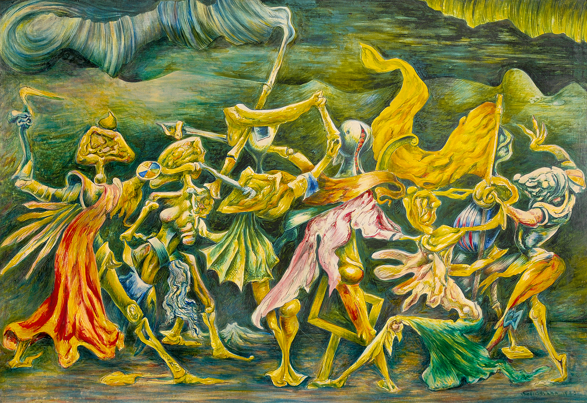 Kurt Seligmann, The Unwelcome Guests
