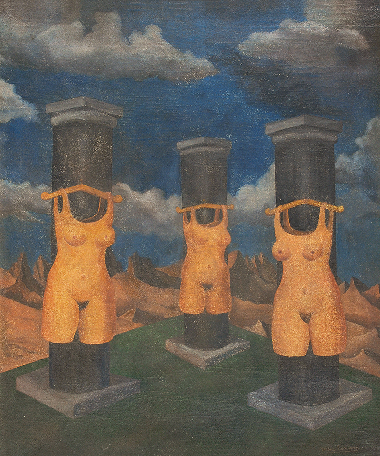  Marc Eemans, Femmes comme porte-manteaux