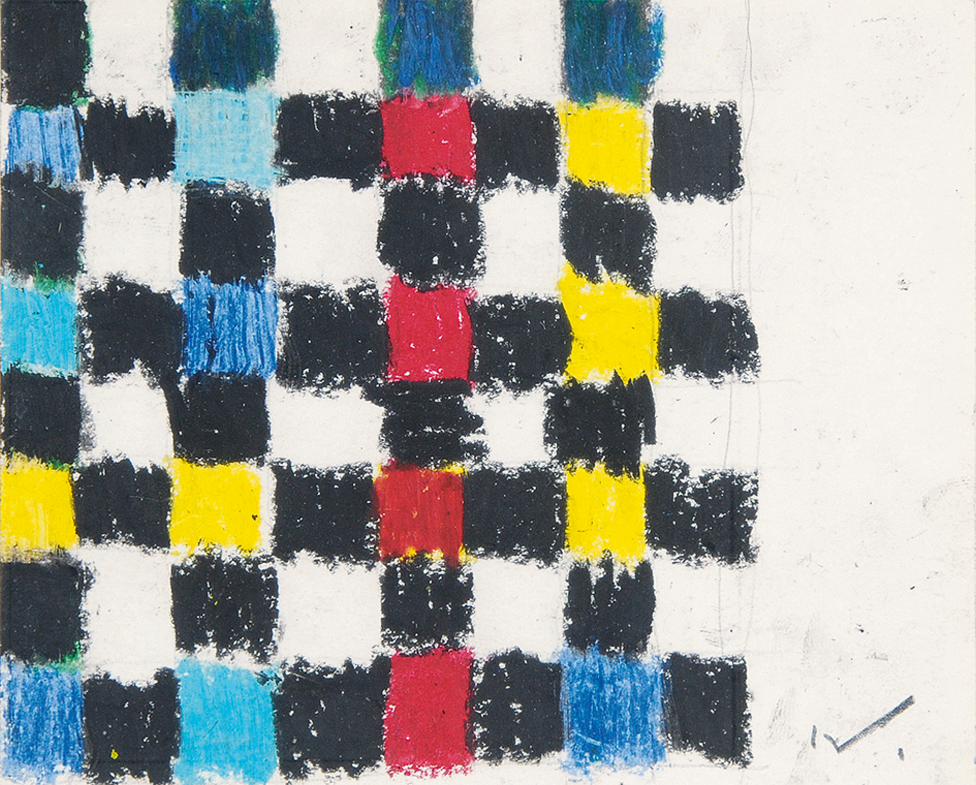 Aurélie Nemours, Composition