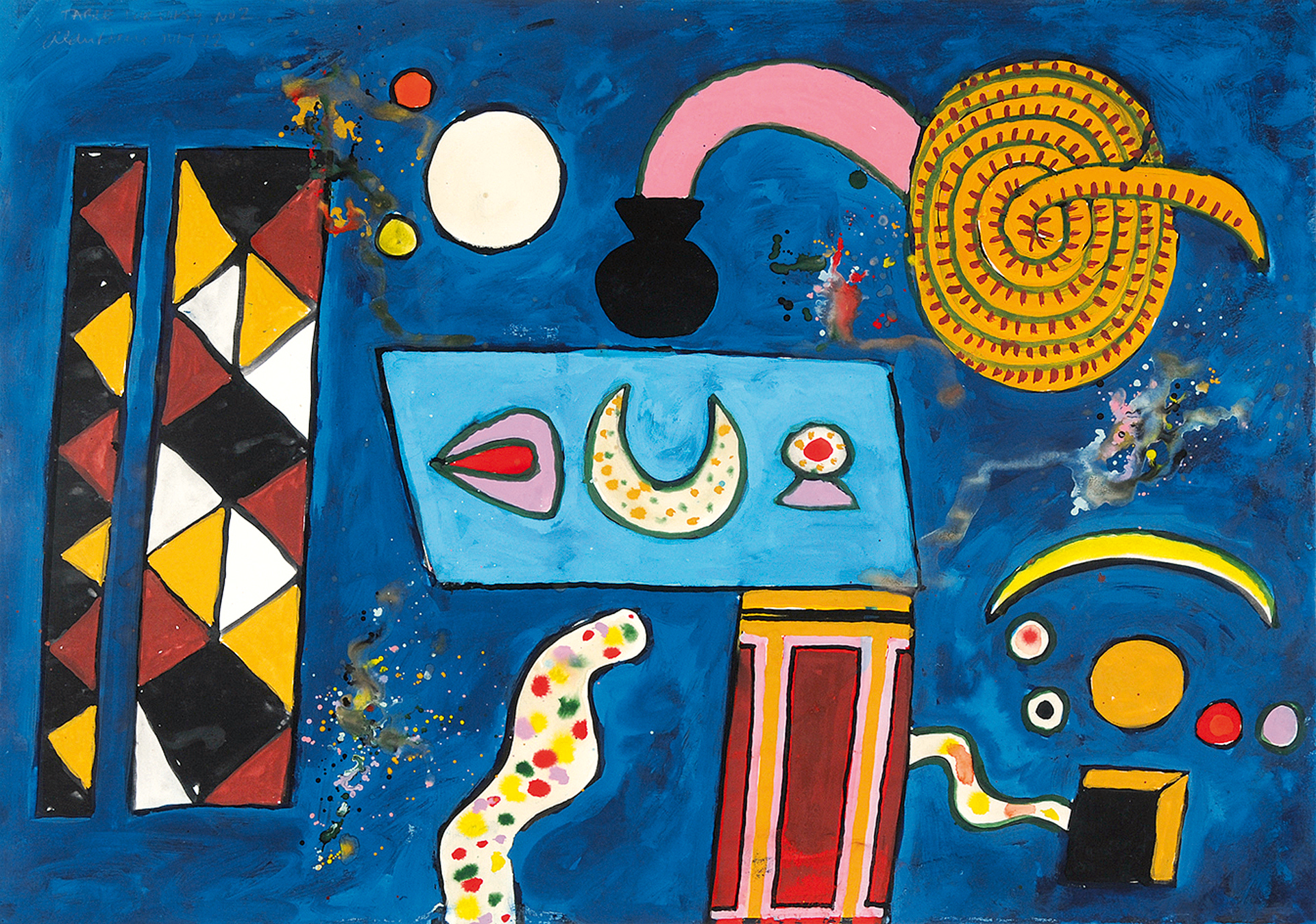Alan Davie, Table for Topsy No 2