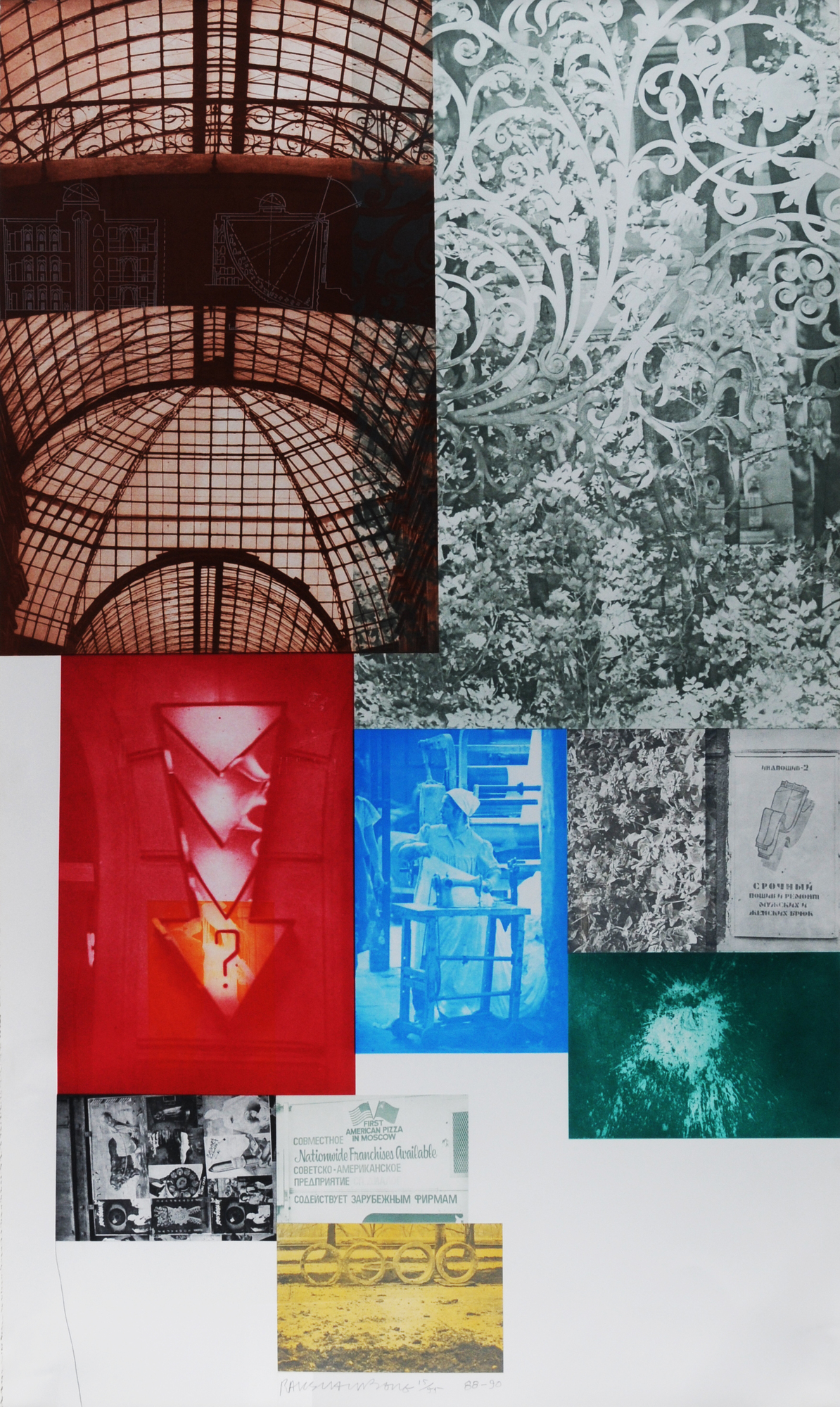 Robert Rauschenberg, Soviet/American Array II