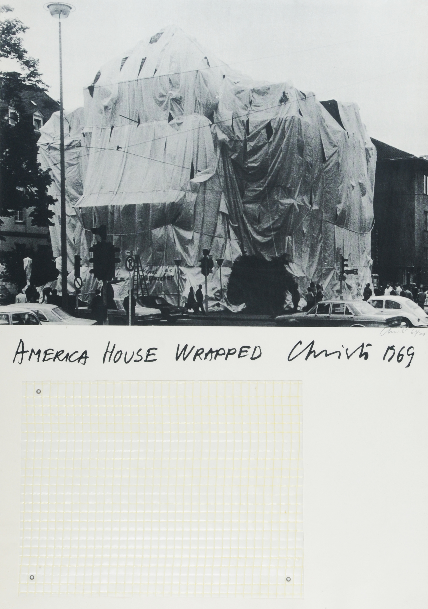 Christo, America House Wrapped