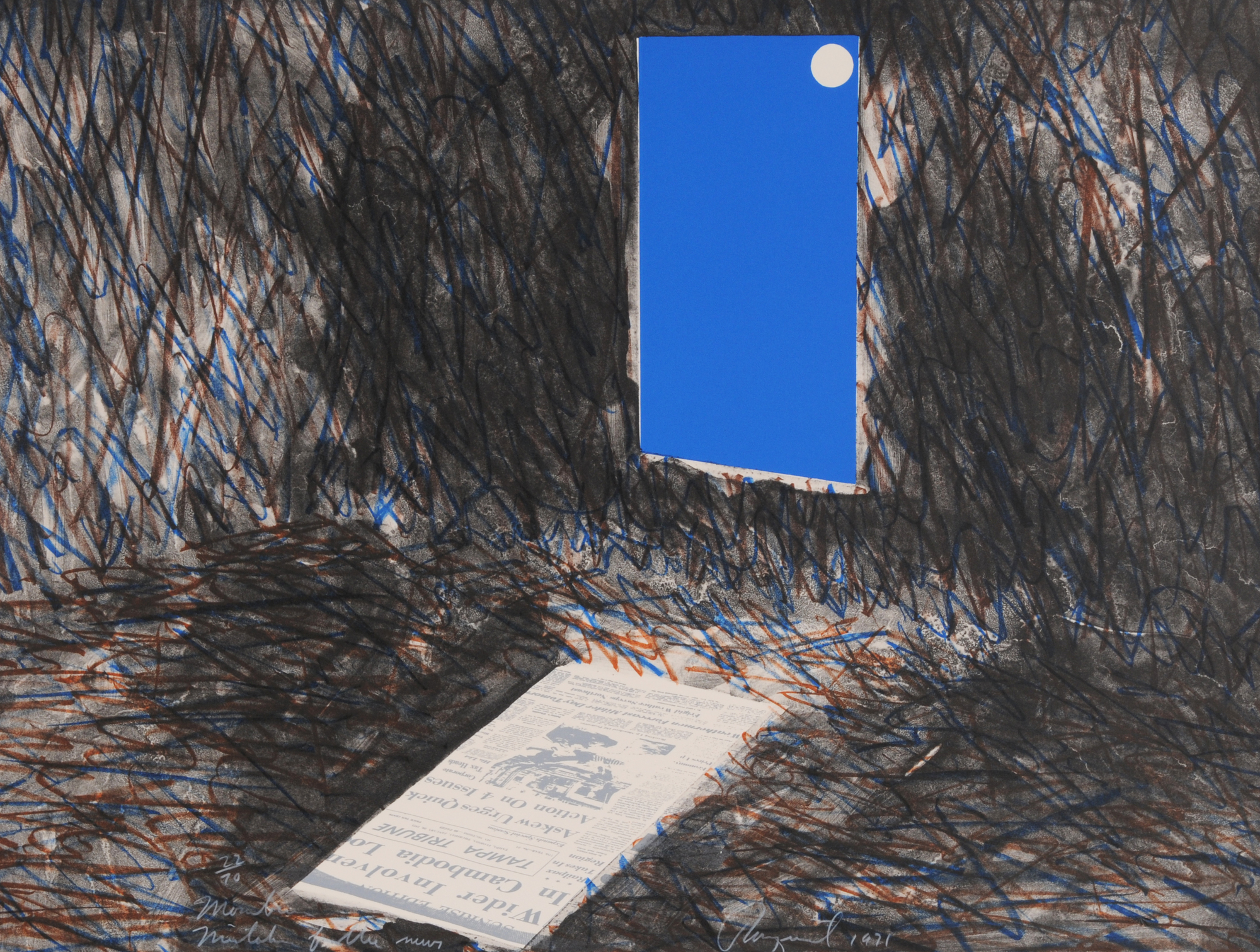 James Rosenquist, Moonbeam Mistaken for the News