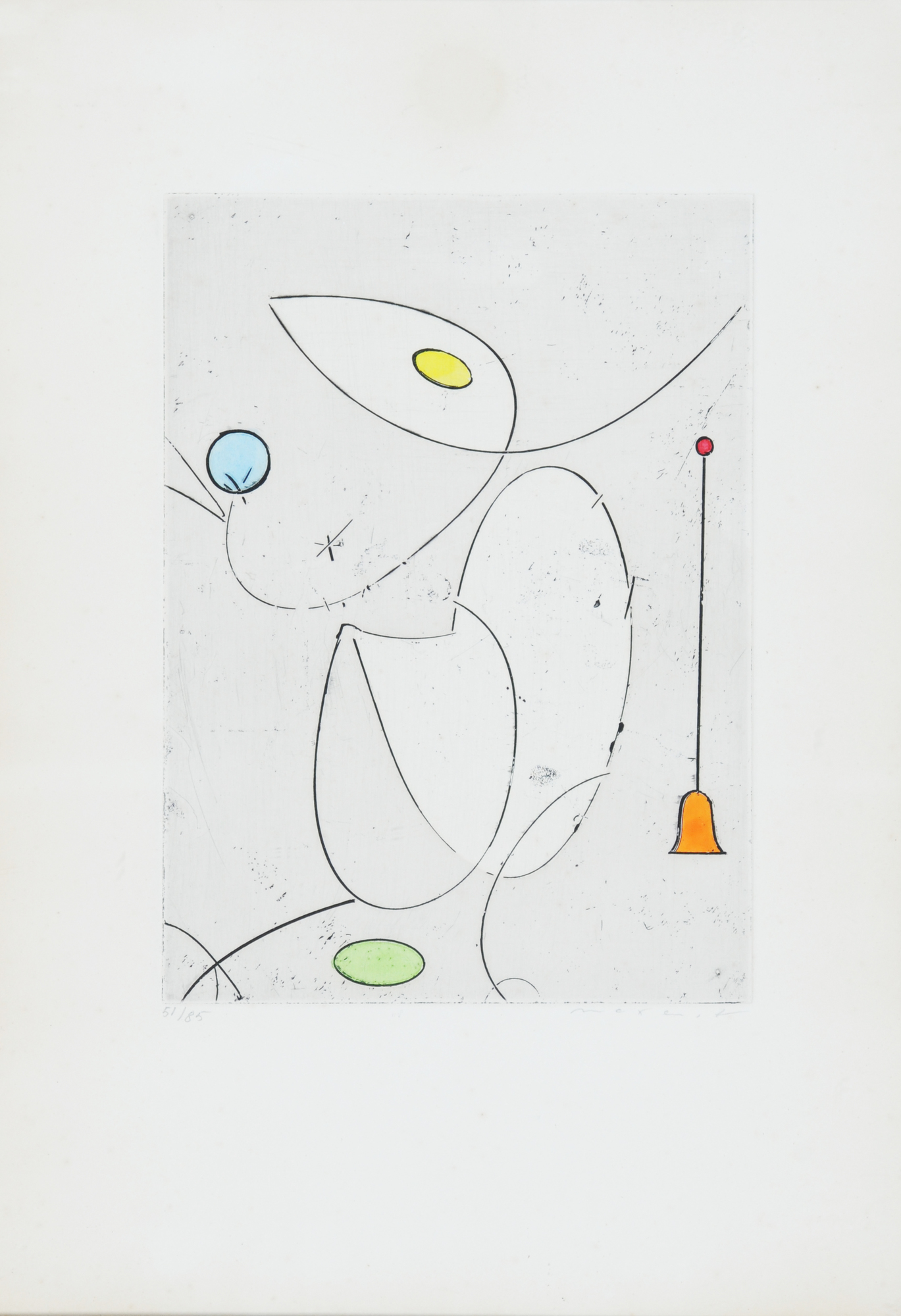 Max Ernst, La cloche rouge